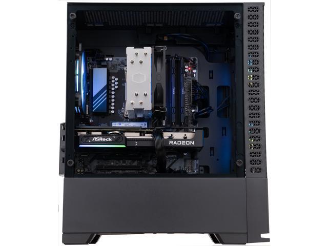 ABS Cyclone Aqua Gaming PC - Windows 11 - AMD Ryzen 5 9600X - Radeon RX 9060 XT 16GB - 32GB DDR5 6000 - 1TB M.2 SSD