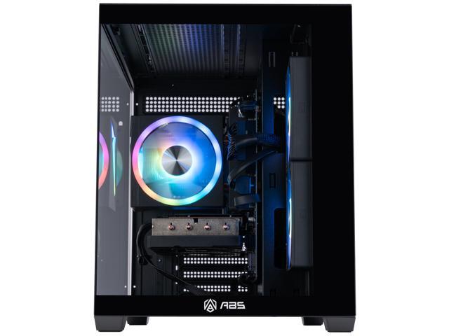 ABS Flux II Aqua Gaming PC - Windows 11 - Intel Core 5 120 - Arc A580 8GB - 16GB DDR4 3200 - 1TB M.2 SSD