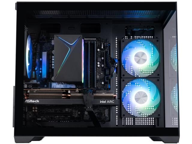 ABS Flux II Aqua Gaming PC - Windows 11 - Intel Core 5 120 - Arc A580 8GB - 16GB DDR4 3200 - 1TB M.2 SSD