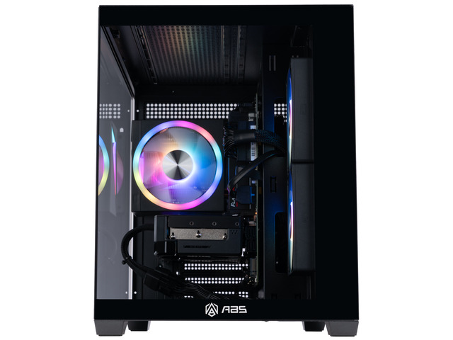 ABS Flux II Aqua Prebuilt Gaming PC - Windows 11 - Intel Core i7-14700F - GeForce RTX 5070 12GB - DLSS 4 - 32GB DDR5 - 1TB NVMe SSD — photo 3
