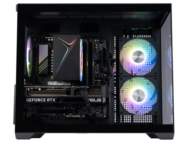 ABS Flux II Aqua Prebuilt Gaming PC - Windows 11 - Intel Core i7-14700F - GeForce RTX 5070 12GB - DLSS 4 - 32GB DDR5 - 1TB NVMe SSD — photo 4