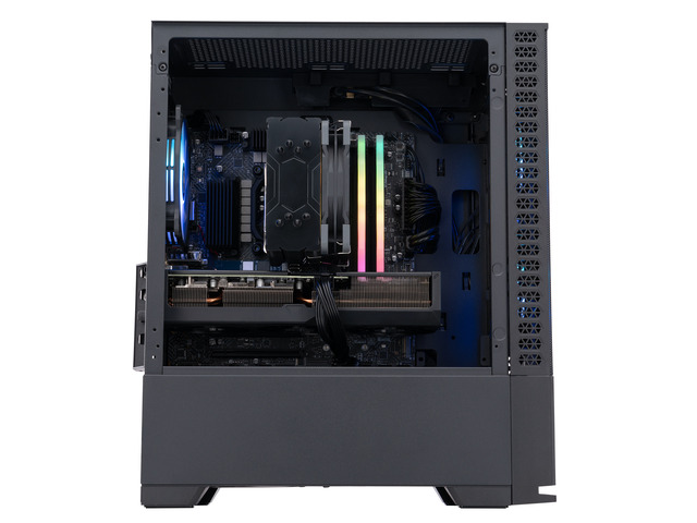 ABS Cyclone Aqua Prebuilt Gaming PC - Windows 11 - Intel Core i7-14700F - GeForce RTX 5060 8GB - DLSS 4 - 32GB DDR4 - 1TB NVMe SSD — photo 4