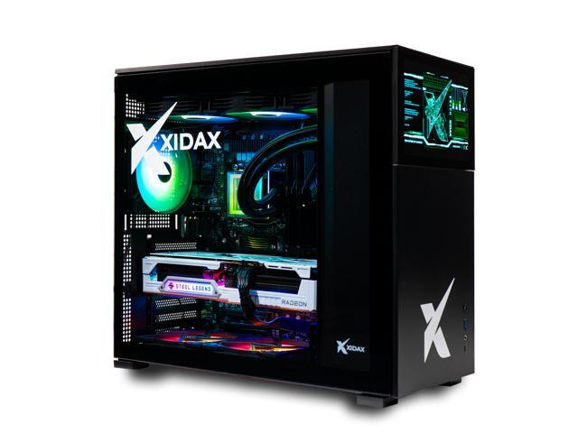 Xidax X-6 Series Intel Core i7 14700KF (up to 5.6GHz), RX 9070XT 16GB, 2TB NVMe SSD, 32GB (2x16GB) RAM, Liquid cooling, Window 11 Home Xen Screen...