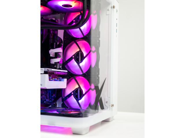 Open Box - Xidax X-6 Series Intel Core i9 14900KF (up to 6.0GHz), RX 9070XT 16GB, 2TB NVMe M.2 SSD, 32GB (2x16GB) RAM, Liquid cooling, Window 11...