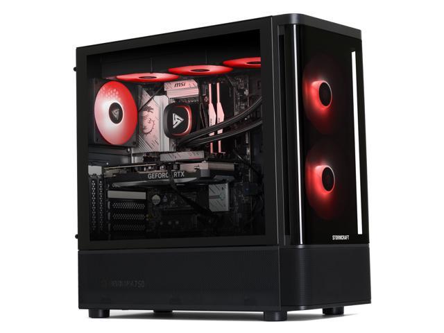STORMCRAFT Gaming PC SKYHAWK PRO Intel Core i9-14900KF NVIDIA GeForce RTX 5070 Ti - AI Powered 32GB DDR5 6000MHz RGB 2TB NVMe SSD 360mm AIO 850W...