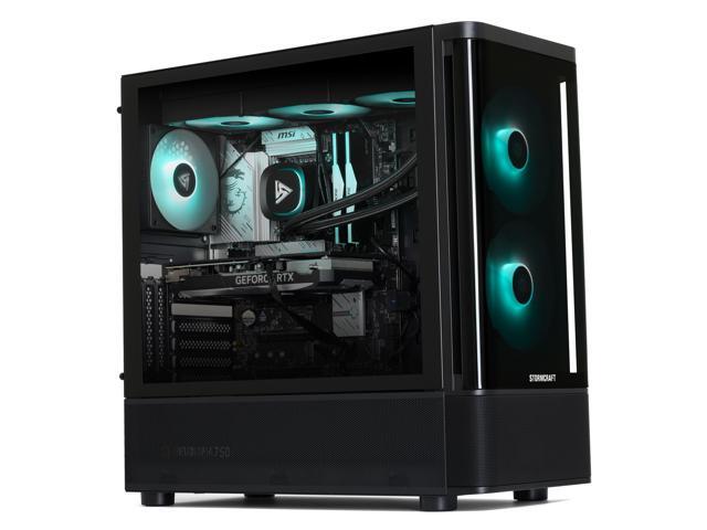 STORMCRAFT Gaming PC SKYHAWK PRO Intel Core i9-14900KF NVIDIA GeForce RTX 5070 Ti - AI Powered 32GB DDR5 6000MHz RGB 2TB NVMe SSD 360mm AIO 850W...
