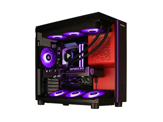 STORMCRAFT Gaming PC PHANTOM INTEL Core Ultra 7 265F NVIDIA RTX 5080 - AI Powered 32GB DDR5 6000MHz RGB 2TB NVMe SSD 360mm AIO 850W PSU Windows 11...