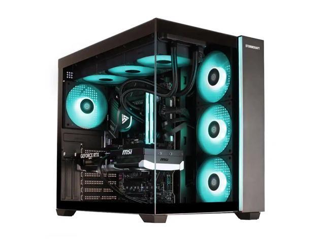 STORMCRAFT Gaming PC Intel Core Ultra 9 285 NVIDIA GeForce RTX 5070 Ti - AI Powered 32GB DDR5 6000MHz RGB 2 TB NVMe SSD 360mm AIO 850W PSU Windows...