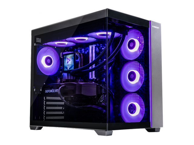 STORMCRAFT FALCON Gaming PC AMD Ryzen 7 7800X3D NVIDIA GeForce RTX 5070 - AI Powered 32GB DDR5 6000MHz RGB 1 TB NVMe SSD 360mm AIO 850W PSU...