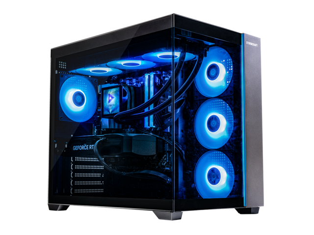 STORMCRAFT FALCON Gaming PC AMD Ryzen 7 7800X3D NVIDIA GeForce RTX 5070 - AI Powered 32GB DDR5 6000MHz RGB 1 TB NVMe SSD 360mm AIO 850W PSU...