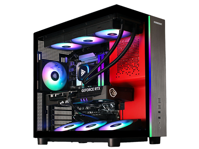 STORMCRAFT Gaming PC PHANTOM Intel Core Ultra 7 270K Plus NVIDIA RTX 5070 32GB DDR5 6000MHz RGB 1TB NVMe SSD 360mm AIO 850W PSU Windows 11 Home - ...