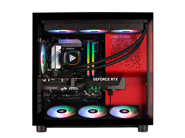 STORMCRAFT Gaming PC PHANTOM Intel Core Ultra 7 270K Plus NVIDIA RTX 5070 TI 32GB DDR5 6000MHz RGB 2TB NVMe SSD 360mm AIO 850W PSU Windows 11 Home...