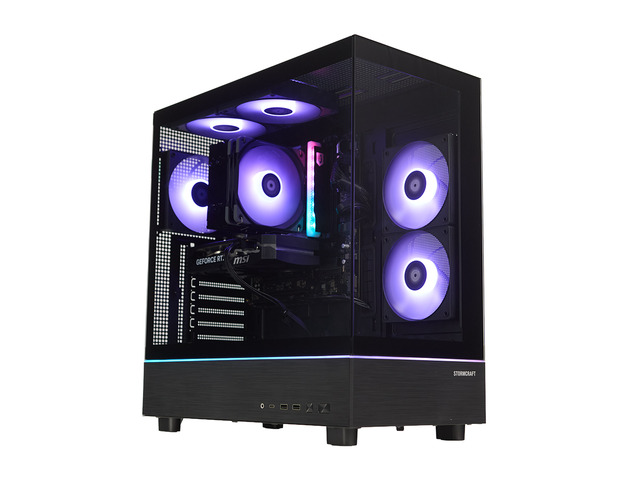 STORMCRAFT Gaming PC ALTAIR INTEL ore i7-14700F NVIDIA RTX 5060 32GB DDR4 RGB 1TB SSD WINDOWS 11 Home - AL1470FCB-560N1