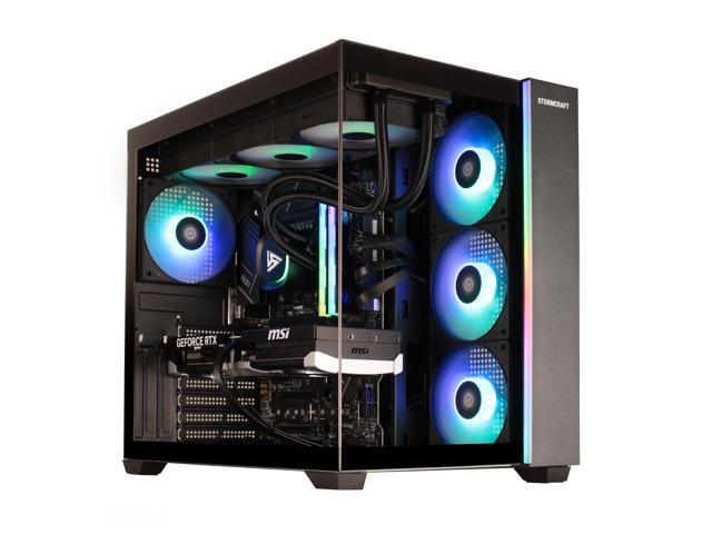 Stormcraft Gaming Desktop PC Falcon AMD Ryzen 7 9800X3D 32 GB 1TB SSD AMD Radeon R7 8 GB GDDR7 Windows 11 Home