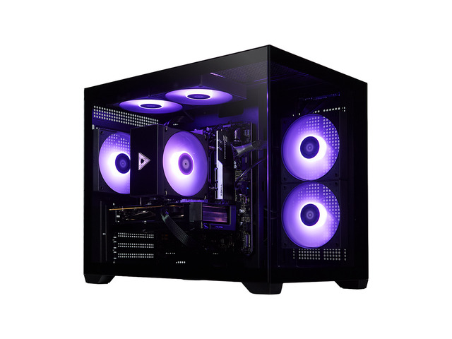 STORMCRAFT Gaming PC SIRIUS AMD Ryzen 5 9600X AMD RADEON RX 9060XT 16GB 1TB SSD NVMe 16GB DDR5 6000MHz RGB 650W PSU Windows 11 Home SI9600XBB-96BN1