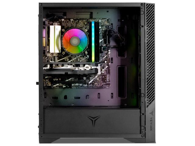 Yeyian Gaming Desktop PC Edge 44F0B-350P1N Intel Core i5-14400F 16GB DDR5 1TB NVMe SSD GeForce RTX 3050 Windows 11 Home