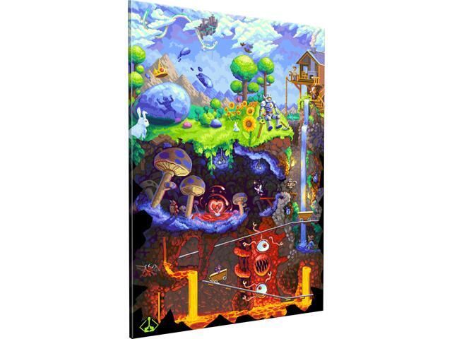 Starforge Systems Nimbus Terraria Custom Gaming Desktop PC Bundle, AMD Ryzen 5 9600X, RX 9060 XT 16GB, 1TB Gen 4 NVMe, 16GB DDR5 RAM 6000, Win 11 Home