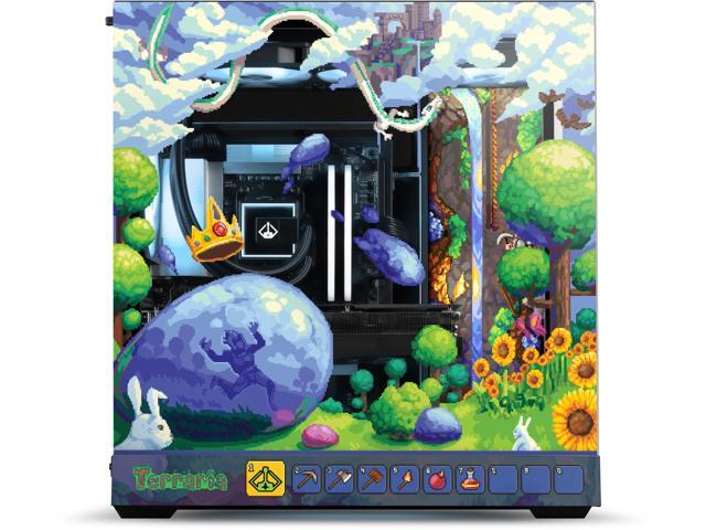 Starforge Systems Nimbus Terraria Custom Gaming Desktop PC Bundle, AMD Ryzen 5 9600X, RX 9060 XT 16GB, 1TB Gen 4 NVMe, 16GB DDR5 RAM 6000, Win 11 Home