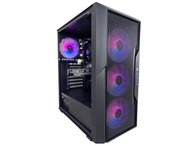 AZZA Gaming Desktop PC GIDEON PRO AMD Ryzen 5 5500 16GB DDR4 1TB NVMe SSD GeForce RTX 3050 Windows 11 Home — photo 2