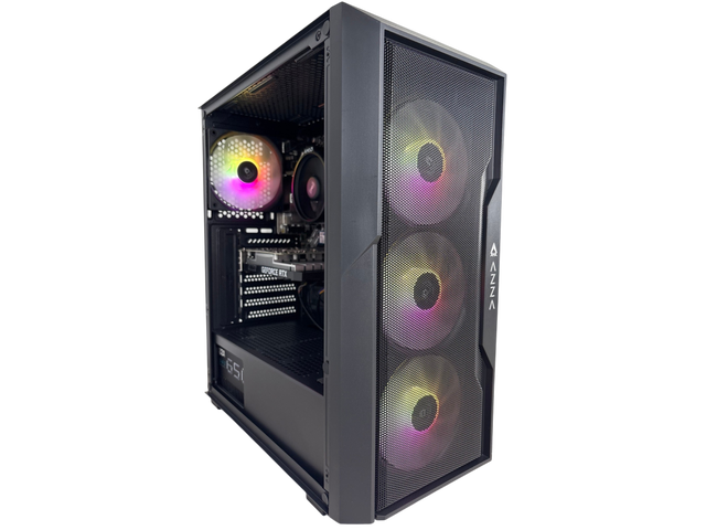 AZZA Gaming Desktop PC GIDEON PRO AMD Ryzen 5 5500 16GB DDR4 1TB NVMe SSD GeForce RTX 3050 Windows 11 Home — photo 3