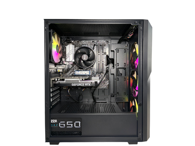 AZZA Gaming Desktop PC GIDEON PRO AMD Ryzen 5 5500 16GB DDR4 1TB NVMe SSD GeForce RTX 3050 Windows 11 Home — photo 4