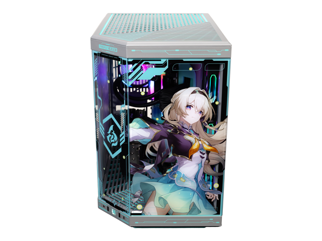 iBUYPOWER Firefly Y70 Gaming Desktop PC - AMD Ryzen 7 9800X3D - NVIDIA GeForce RTX 5080 16GB - 32GB DDR5 RGB - 2TB NVMe SSD - White RDY R01