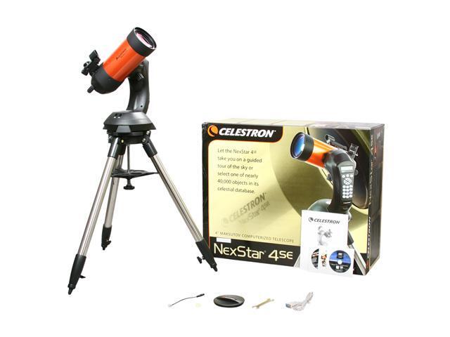 Celestron - NexStar 4SE Computerized Telescope - Orange - image 8