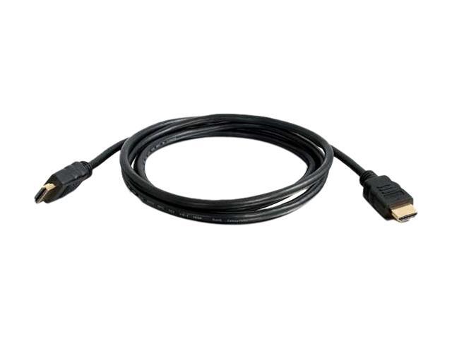 Open Box - C2G 50611 4K UHD High Speed HDMI Cable (60Hz) with Ethernet for 4K Devices, TVs, Laptops, and Chromebooks, Black (12 Feet, 3.65 Meters)