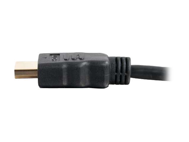 Open Box - C2G 50611 4K UHD High Speed HDMI Cable (60Hz) with Ethernet for 4K Devices, TVs, Laptops, and Chromebooks, Black (12 Feet, 3.65 Meters)