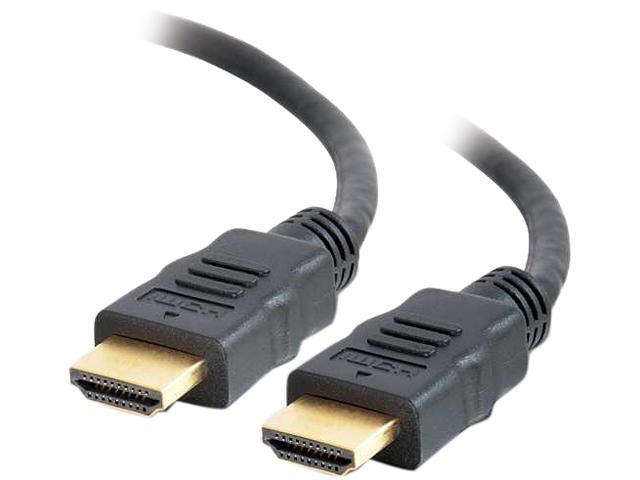 C2G 50607 4K UHD High Speed HDMI Cable (60Hz) with Ethernet for 4K Devices, TVs, Laptops, and Chromebooks, Black (2 Feet, 0.6 Meters)