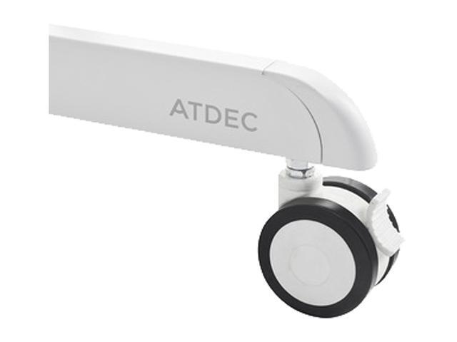 Atdec Mobile Cart Mount for 70" Displays - White - image 2