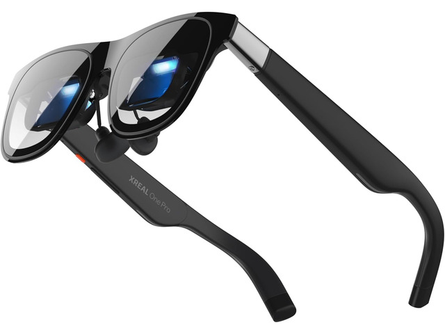 XREAL One Pro AR Glasses, 57 Degree FOV X Prism, Sony Micro-OLED 120Hz, X1 Chip, 3ms Latency, Sound by Bose, Size M (IPD 57-66mm)