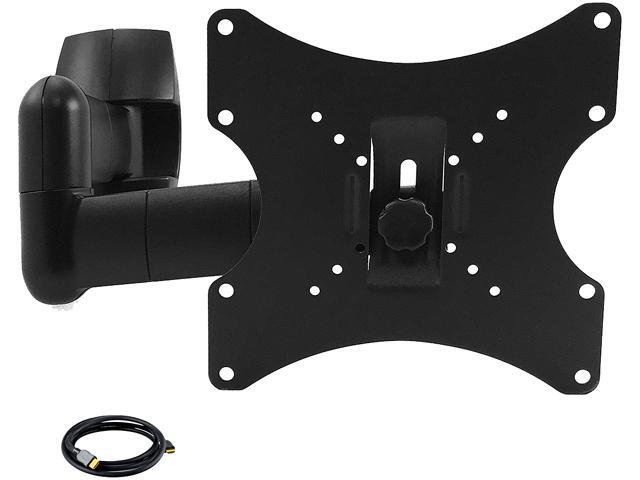 Megamounts GML-622-HDMI-BNDLPC17 Black 17' - 42' Versitile Full Motion Television Mount for 17'- 42' LCD, LED and Plasma