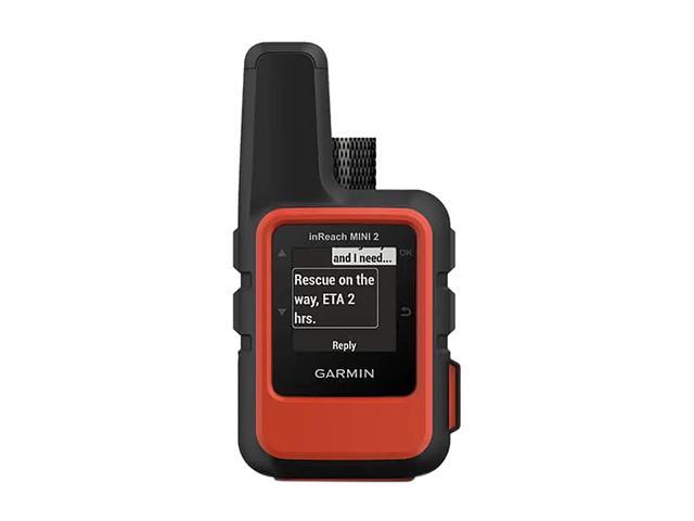 Garmin - inReach Mini 2 Compact Satellite Communicator 1.3" GPS with Built-In Bluetooth - Flame Red - image 7