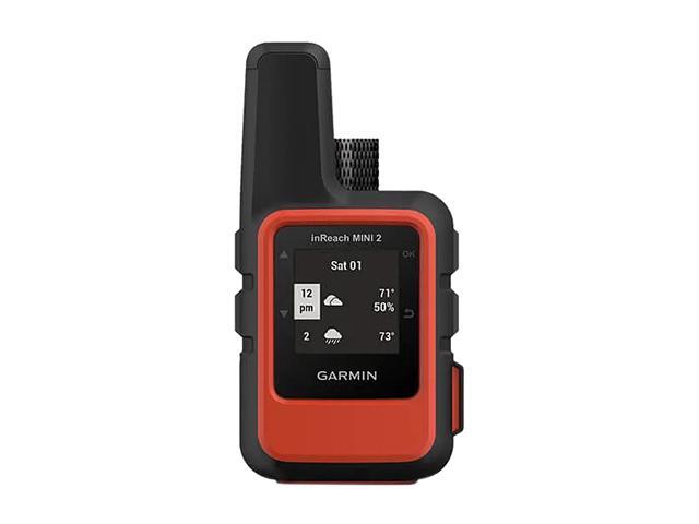 Garmin - inReach Mini 2 Compact Satellite Communicator 1.3" GPS with Built-In Bluetooth - Flame Red - image 4