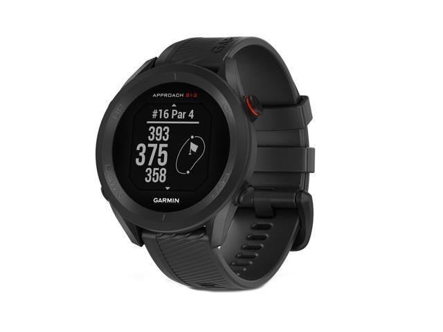 Garmin - Approach S12 GPS Smartwatch 33mm Fiber-Reinforced Polymer - Black - (2021) - image 3