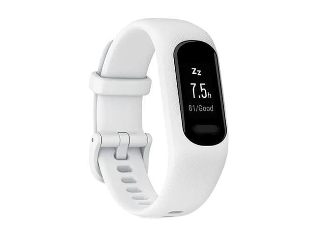 Garmin - vívosmart 5 Smart Fitness Tracker + Heart Rate Small/Medium - White - (2022) - image 3