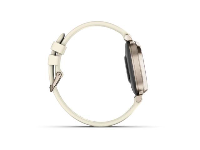Garmin - Lily 2 Smartwatch 34 mm Anodized Aluminum - Cream Gold with Coconut Silicone Band - (2024) - image 5