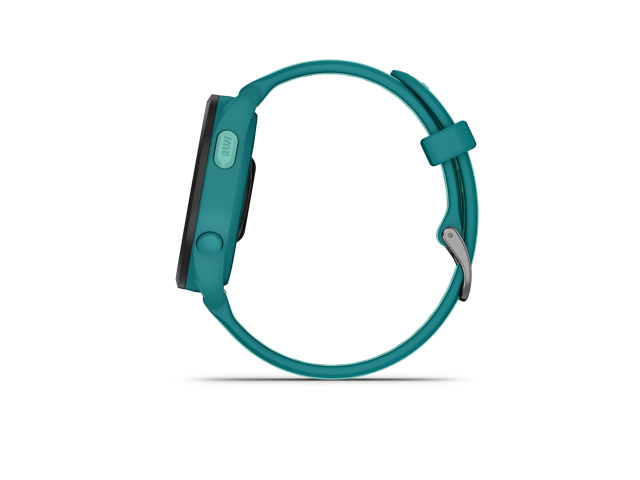Garmin - Forerunner 165 Music GPS Smartwatch 43 mm Fiber-Reinforced Polymer - Turquoise/Aqua - (2024) - image 5