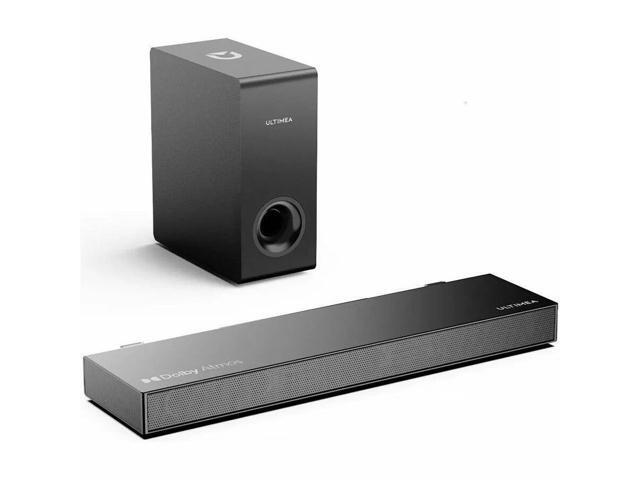 Ultimea Nova S50 2.1CH Dolby Atmos Bluetooth Sound Bar Speaker U2120 - Black