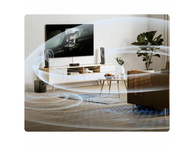 Ultimea Apollo S80 5.1CH Dolby Atmos Bluetooth Sound Bar Speaker System U3720 - Black