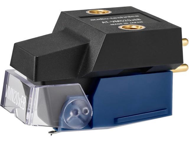 Audio Technica AT-VM520xEB Dual Moving Magnet Phono Cartridge with Bonded Elliptical Stylus Navy/Black