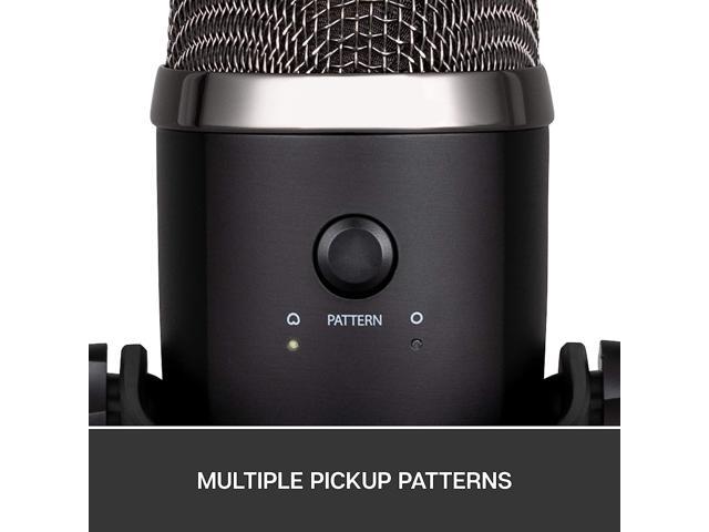 Blue Microphones - Blue Yeti Nano Premium Wired Multi-Pattern USB Condenser Microphone - Black - image 5