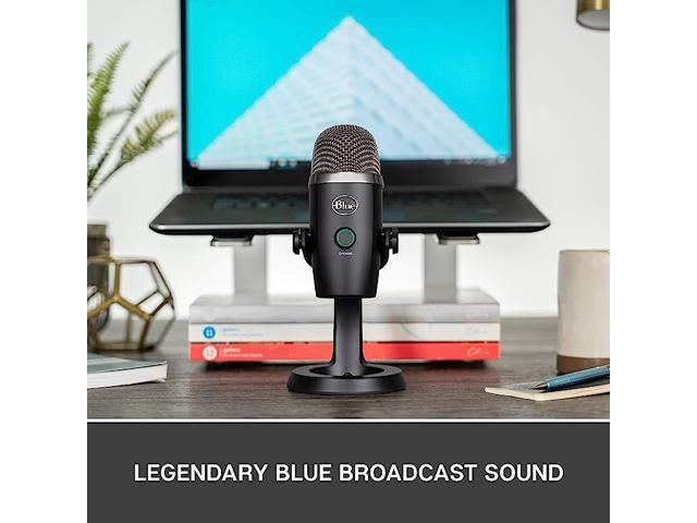 Blue Microphones - Blue Yeti Nano Premium Wired Multi-Pattern USB Condenser Microphone - Black - image 3