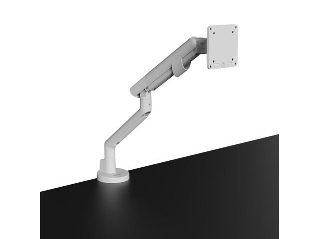 Kanto DM1W desktop Monitor Arm - Mech. Spring - Single Arm for 17- 40 Displays up to 22 lbs. - White