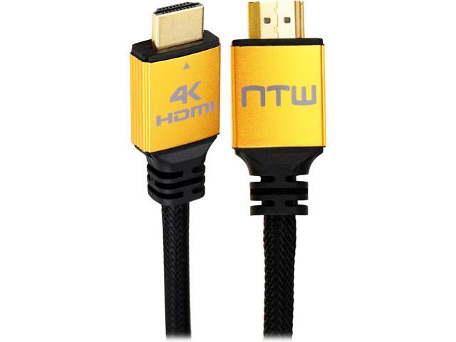 NTW NHDMI2P-006P Ultra HD PURE PRO 4K High Speed HDMI Cable with Ethernet