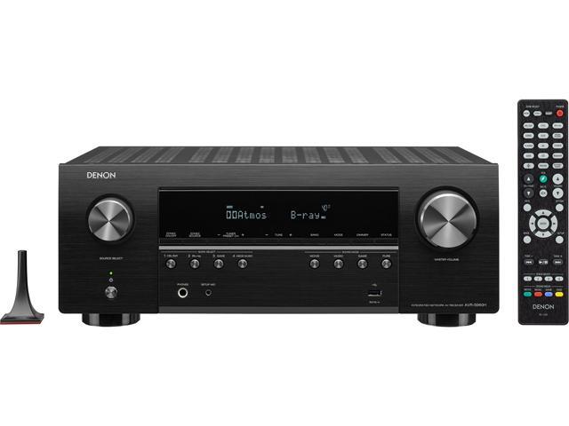 Open Box - Denon - AVR-S960H 8K Ultra HD 7.2 Channel (90 Watt X 7) AV Receiver - Built for Gaming, Music Streaming - Black