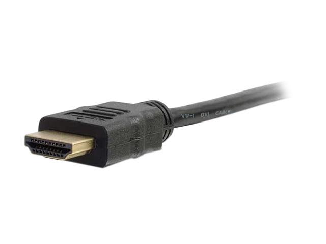 Nippon Labs DVI-2-HDMI-2P 6 ft. HDMI Male to DVI-D Adapter Cable with Gold-plated Connector, Black (2-Pack)