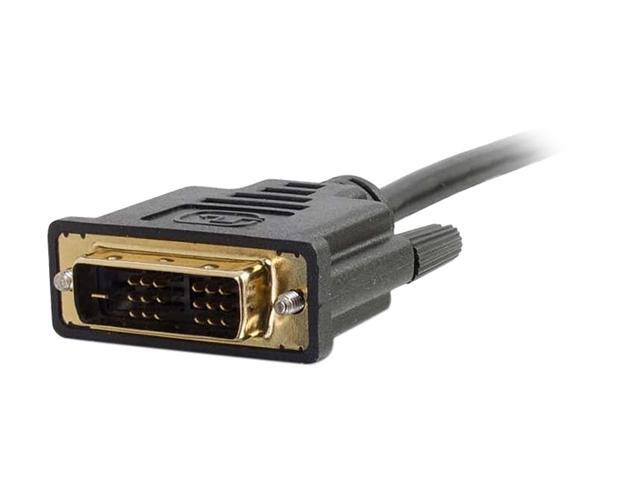 Nippon Labs DVI-2-HDMI-2P 6 ft. HDMI Male to DVI-D Adapter Cable with Gold-plated Connector, Black (2-Pack)