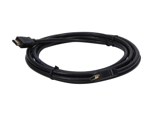 Nippon Labs HDMI-FF-10BK HDMI 2.0 Premium Cable w/Ethernet Male to Male 4K2K @ 60Hz 18Gbps 10ft.Black HDMI Cable - image 2